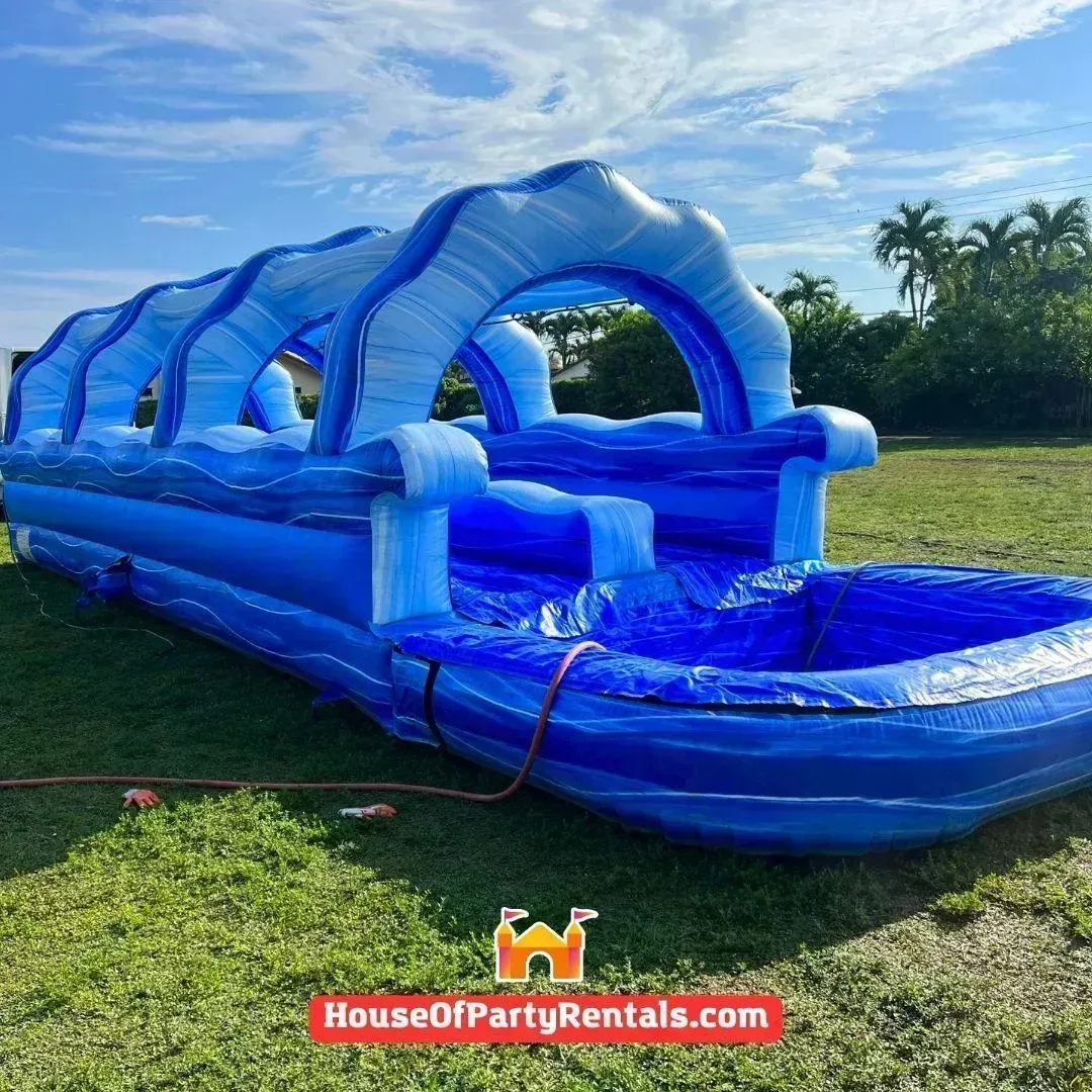 35FT Double Lane Slip N Slide Inflatable 3
